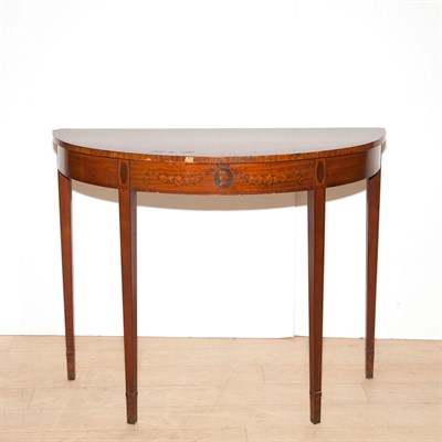 Lot 397 - Edwardian Painted Mahogany Console Height 30...