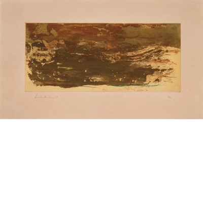 Lot 65 - Helen Frankenthaler (1928-2011) EARTH SLICE...