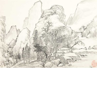 Lot 9 - Tanomura Chokunyu (1814-1907) Book of ten...