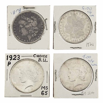 Lot 166 - United States Silver Dollars