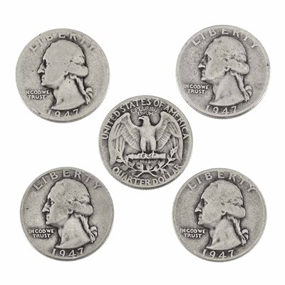 Lot 190 - United States Silver Quarters