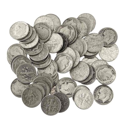 Lot 193 - United States Silver Dimes