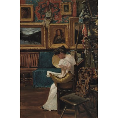 Lot 71 - Addison Thomas Millar American, 1860-1913 Mrs....