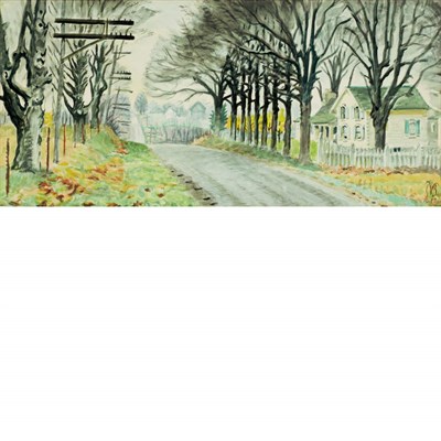 Lot 110 - Charles Ephraim Burchfield American, 1893-1967...