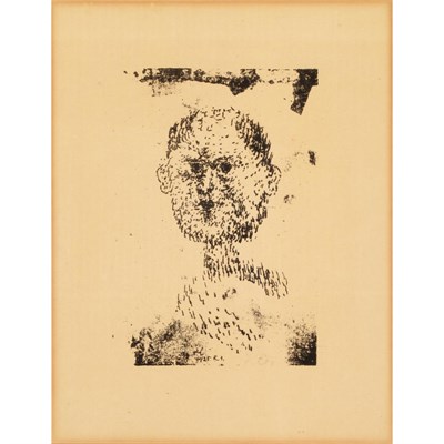 Lot 60 - Paul Klee KOPF (BARTIGER MANN) (K. 98)...