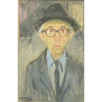 Lot 101 - Raphael Soyer American, 1899-1987 Self...