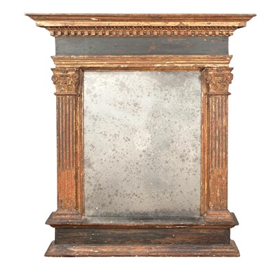 Lot 403 - Italian Neoclassical Patinated and Parcel Gilt...