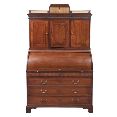 Lot 238 - Dutch Neoclassical Parcel Gilt Mahogany...