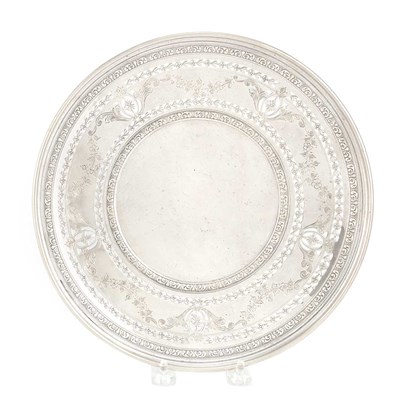 Lot 309 - Pair of Sterling Silver Footed Trays Total...
