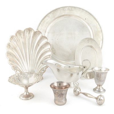 Lot 324 - Group of Sterling Silver Table Articles...