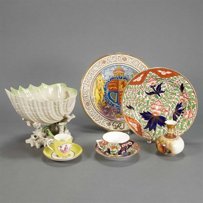 Lot 366 - Group of Continental and English Porcelain...