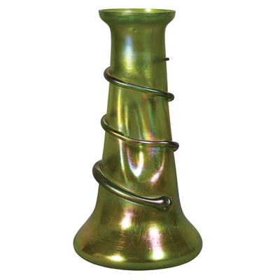 Lot 417 - Unsigned Loetz Glass Vase Circa 1900 Of...