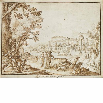 Lot 4 - Attributed to Willem van Nieulandt the Younger...