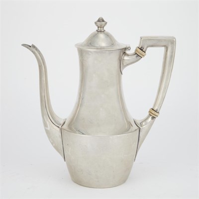 Lot 297 - Tiffany & Co. Silver Breakfast Coffee Pot...