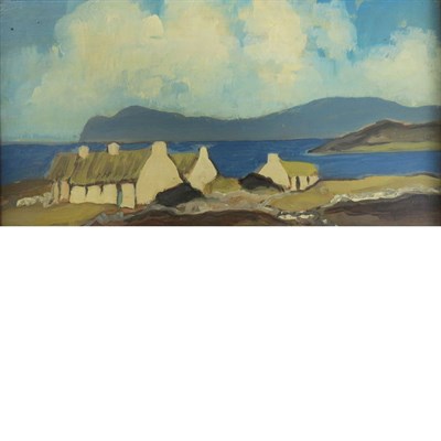 Lot 89 - Markey Robinson Irish, 1917-1999 White Houses...