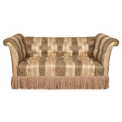 Lot 141 - Pair of Napoleon III Style Settees Second half...