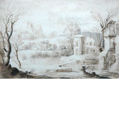 Lot 28 - Northern Italian School 18th Century Landscape...