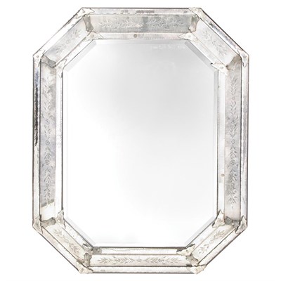Lot 114 - Venetian Mirror Framed Mirror Third quarter of...