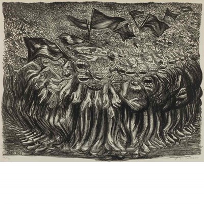 Lot 139 - Jose Clemente Orozco (1883-1949) THE MASSES...