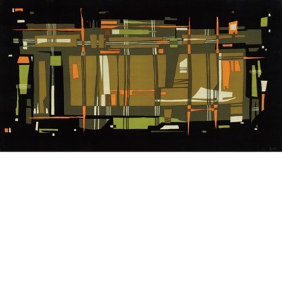 Lot 233 - Christian Royere French, 20th Century Tapestry...