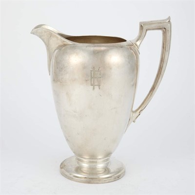 Lot 315 - Dominick & Haff Silver Water Pitcher...