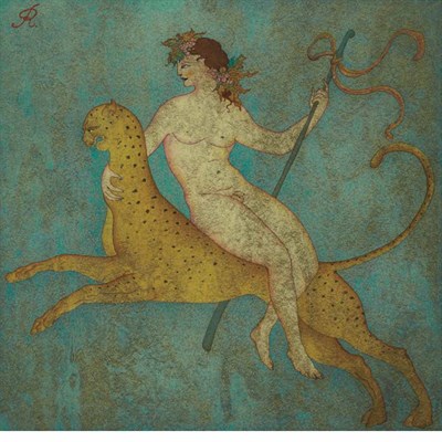 Lot 97 - Rebecca Chemiakin Russian, b. 1934 Figure and...