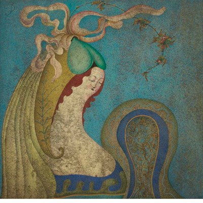 Lot 96 - Rebecca Chemiakin Russian, b. 1934 Figure...