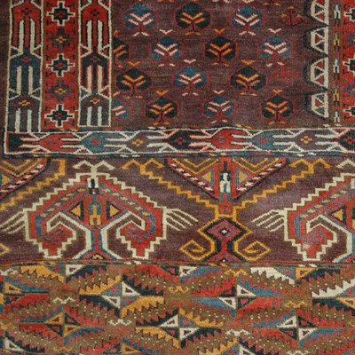 Lot 421 - Yomoud Ensi Rug West Turkestan, early 20th...