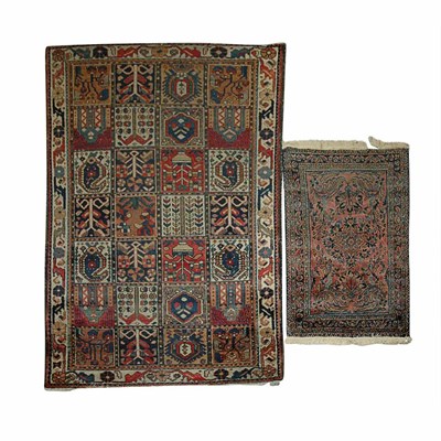 Lot 564 - Two Persian Rugs Comprising a Baktiari example...