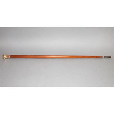 Lot 272 - Gold and Agate Handled Wood Presentation...