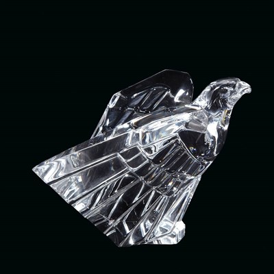 Lot 162 - Steuben Glass Eagle Signed Steuben. Height 4...