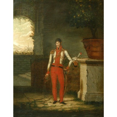 Lot 96 - French School 19th Century Portrait of a...