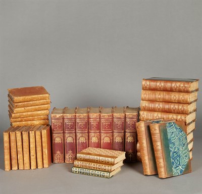 Lot 474 - [FINE BINDINGS] Group of approximately 40...