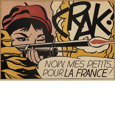 Lot 95 - Roy Lichtenstein (1923-1997) CRAK! (CORLETT II....
