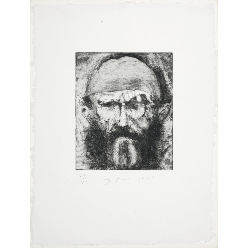 Lot 63 - Jim Dine SELF-PORTRAIT (D'OENCH/FINEBERG 29)...