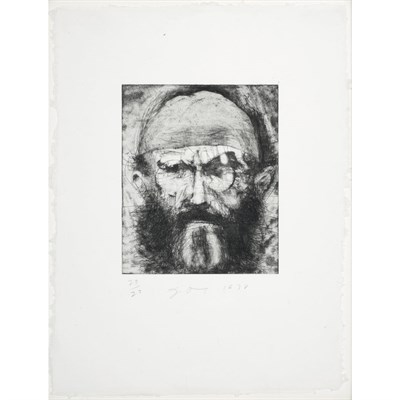Lot 63 - Jim Dine SELF-PORTRAIT (D'OENCH/FINEBERG 29)...
