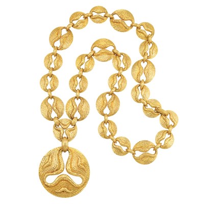 Lot 515 - Gold Pendant-Necklace, Tiffany & Co.