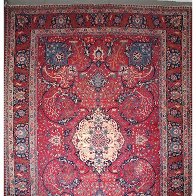 Lot 623 - Tabriz Carpet Northwest Persia, circa 1925 The...