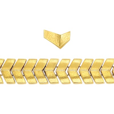 Lot 965 - Gold Bracelet and Ring, Ilias Lalaounis