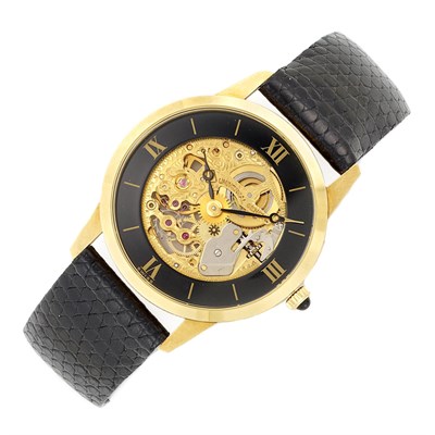 Lot 530 - Gentleman's Gold 'Skeleton' Wristwatch, Universal