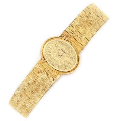 Lot 304 - Lady's Gold Wristwatch, Piaget
