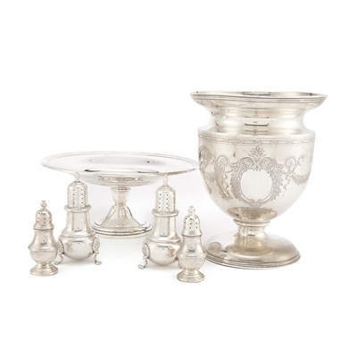 Lot 304 - Group of Six Sterling Silver Table Articles...