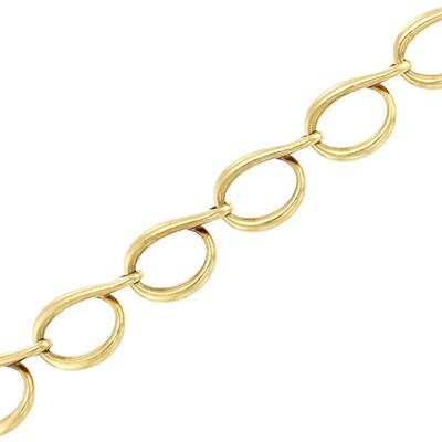 Lot 21 - Gold Link Bracelet