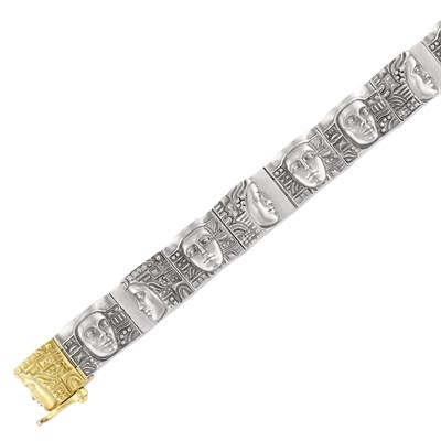 Lot 153 - Gold and Steel Bracelet, Barry Kieselstein-Cord