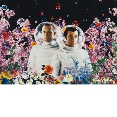 Lot 138 - PIERRE ET GILLES Les cosmonautes. Cibachrome...