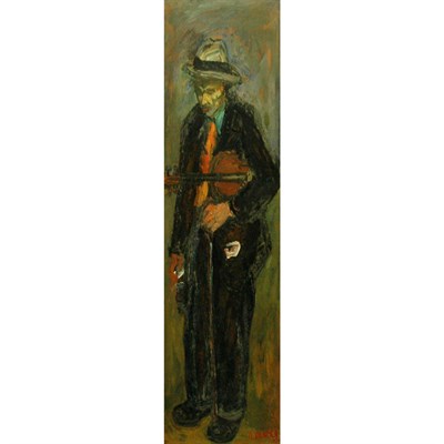 Lot 17 - Arbit Blatas Lithuanian, 1908-1999 Street...