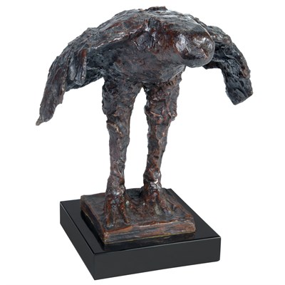 Lot 86 - Leonard Baskin American, 1922-2000 Bird Signed...