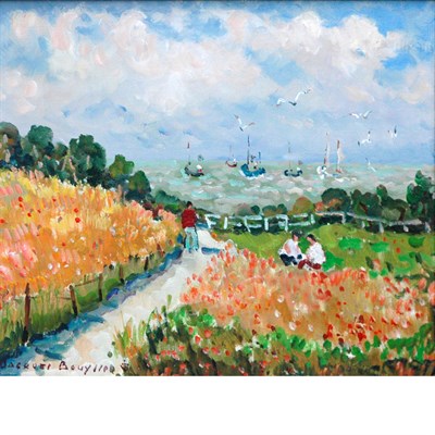 Lot 19 - Jacques Bouyssou French, 1926-1997 Normandie...