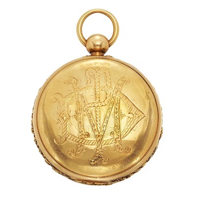 Lot 48 - Gentleman's Antique Gold Open Face Fusee Pocket Watch, Joseph Johnson, England