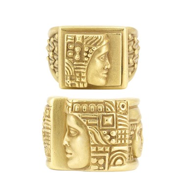 Lot 6 - Two Gold Rings, Barry Kieselstein-Cord